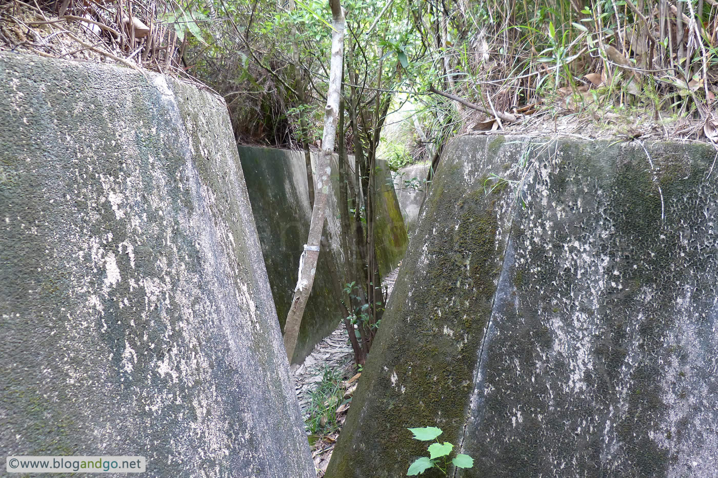 Shing Mun Redoubt - Oxford Street Trench